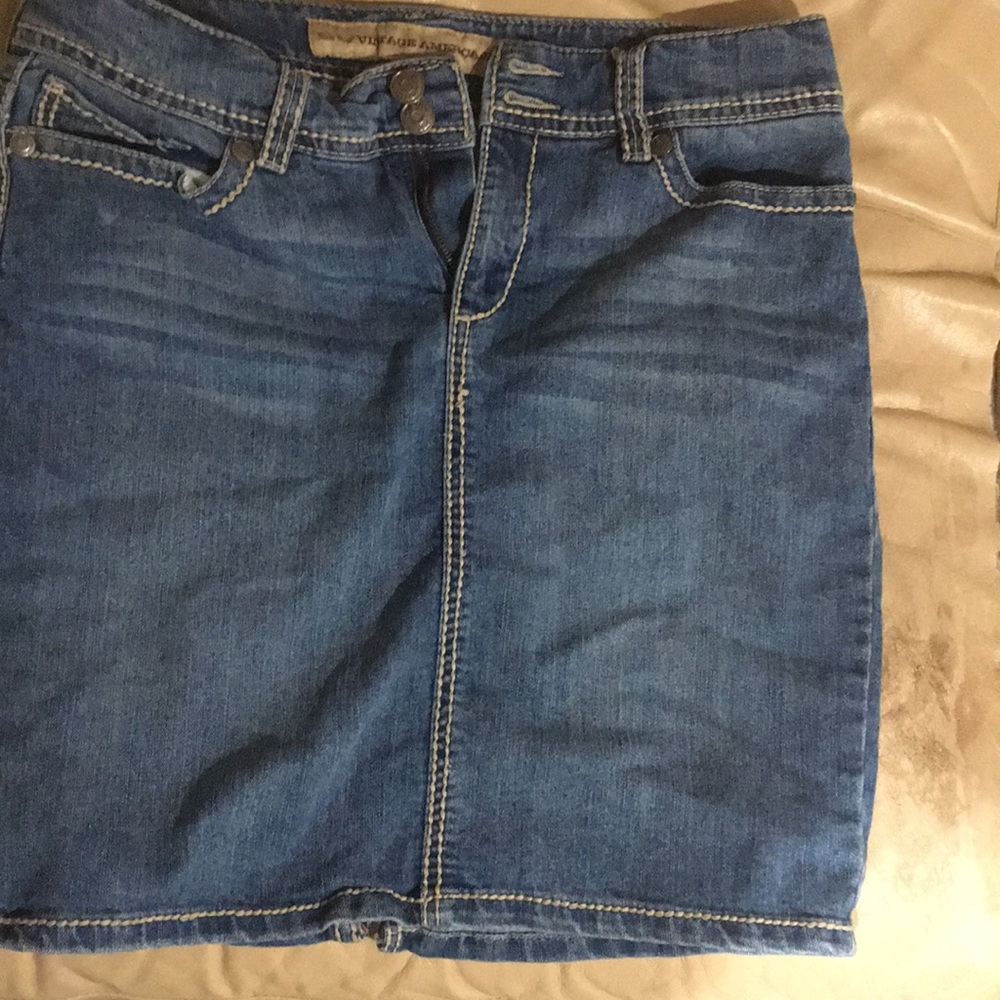 Denim skirt